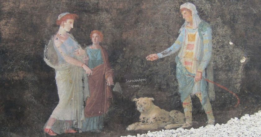 Pompeii'de Truva Savaşı'ndan ilham alan 2000 yıllık freskler bulundu