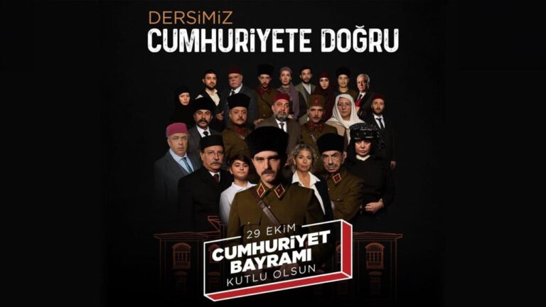 Okullarda ilk derste “Dersimiz Cumhuriyete Doğru” videosu gösterilecek