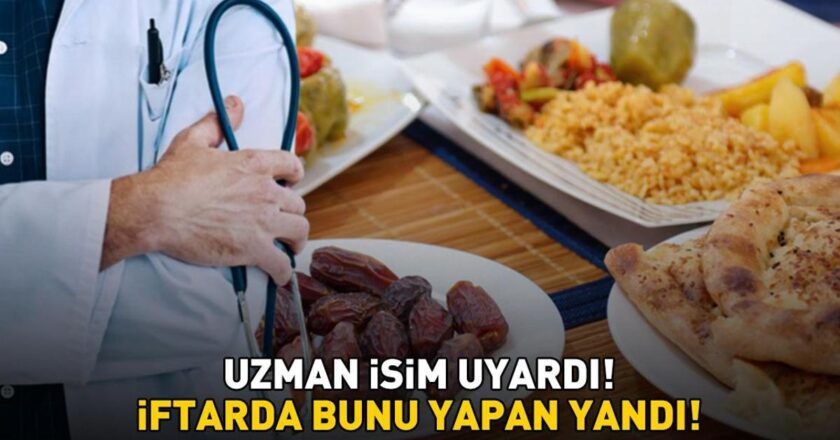 Iftar bunu yaktı! Uzman, adın üstünde uyardı: midenin sağlığını ciddi şekilde etkileyebilir