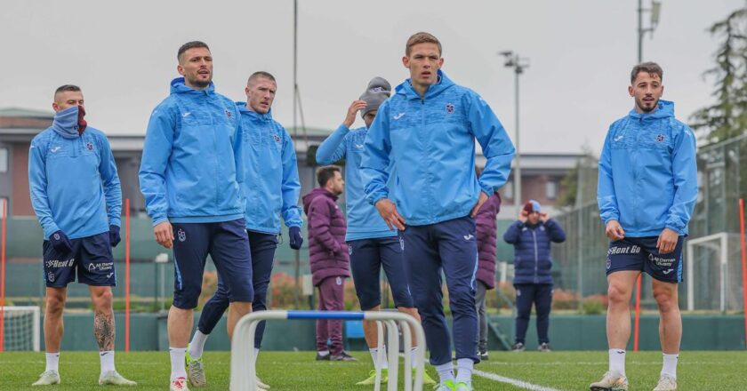 Trabzonspor, Görtepe Match için hazırlıklara başladı