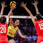 Ulusal bir kadın voleybol takımı, ilk yenilgisini Uluslar Ligi'nde aldı