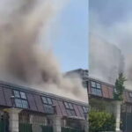 Zeytinburnu Fiyekhane restoranında ateş