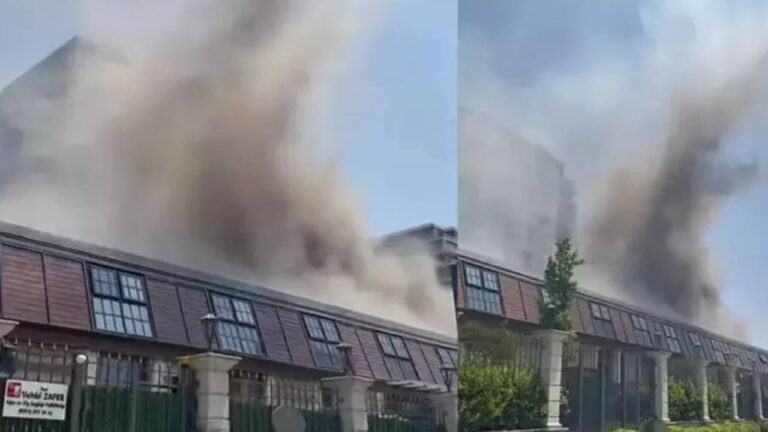 Zeytinburnu Fiyekhane restoranında ateş