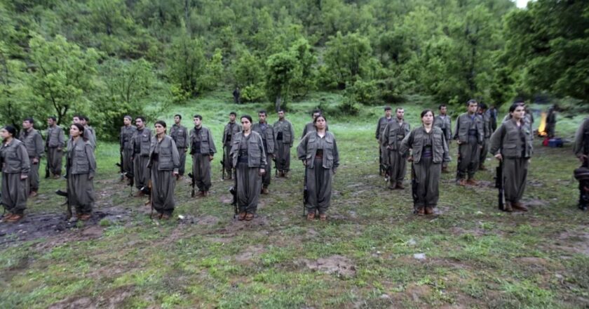 PKK üyesinin ilk grubu tabancalardan ayrıldı