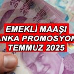 Bankanın Tanıtımı Emekli Temmuz 2025 || Emeklilik için en promosyon bankaları nelerdir? Ziraat, Garantiler, Vakıfbank Yapi Kredi, Denizbank, Emeklilik Banka Tanıtımı mı?