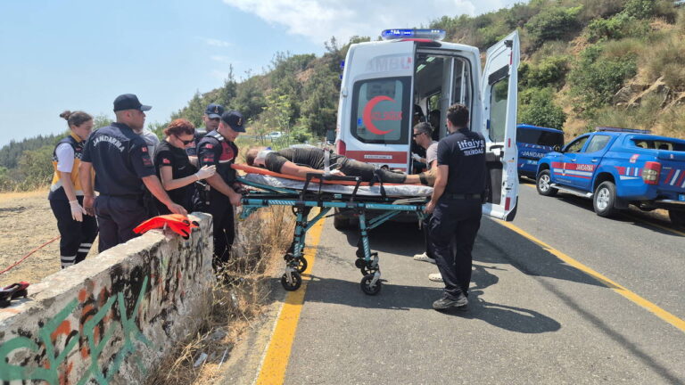 Tekirdağ'da uçurumdan düşen gençleri yaraladı – son dakika Türkiye Haberleri