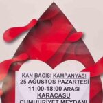 Karacasu'da bir kan bağış kampanyası yapılacak
