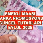 Emeklilik Ücret Tanıtımı için Mevcut Tutarlar (Eylül 2025) || Yeni emeklilik promosyonunun maliyeti, hangi emekliler en promosyon bankalarıdır? Ziraat, Garantiler, Vakıfbank Yapi Kredi, Denizbank, Banca emeklilik promosyonu, kaç tl?