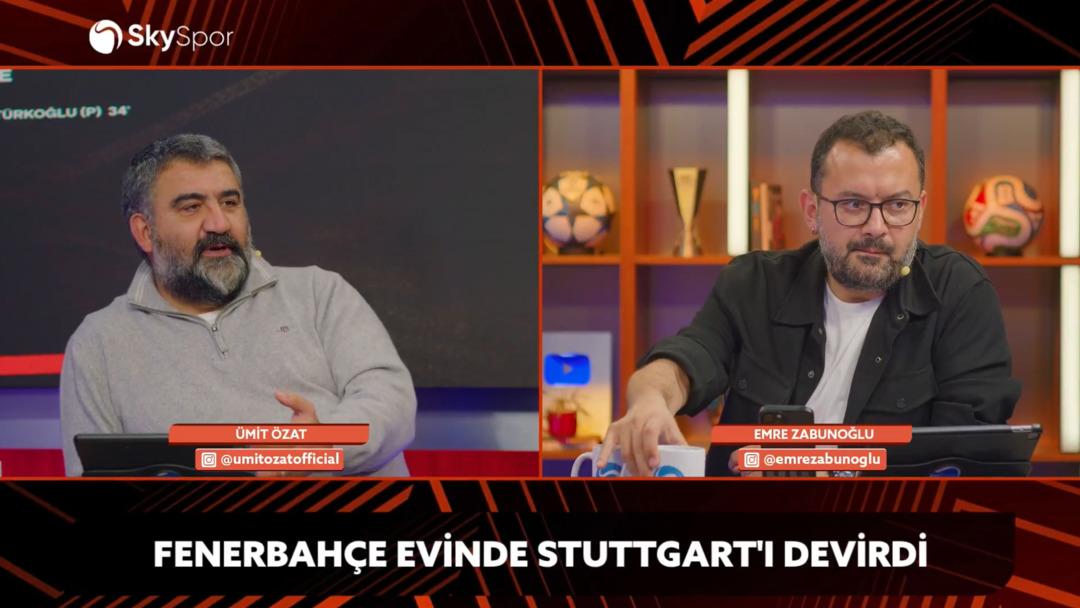 F.Bahçe, Avrupa Ligi'nde Stuttgart'ı yendi! Yorumcular 1 ismin altını çizdi! G.Saray 12 kişiyle, F.Bahçe ise 10 kişiyle oynuyor... 6