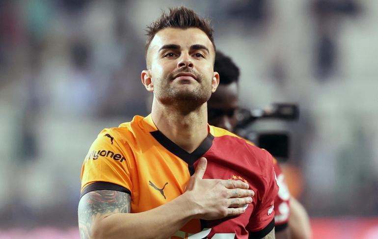 Abdülkerim Bardakcı, Galatasaray formasıyla Süper Lig'deki 100. maçına çıktı