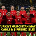 Ulusal FIFA Dünya Kupası Türkiye Gürcistan maçını TV8'den canlı izleyin! İşte ilk 11'i…